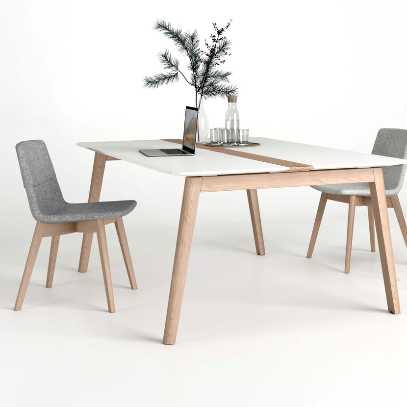 TWIST&SIT Visiteur et président de la conférence | Cadre en bois massif, synergie de couverture en laine