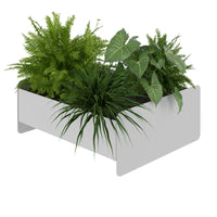 ATELLA flower box | 360 x 160 mm, metal