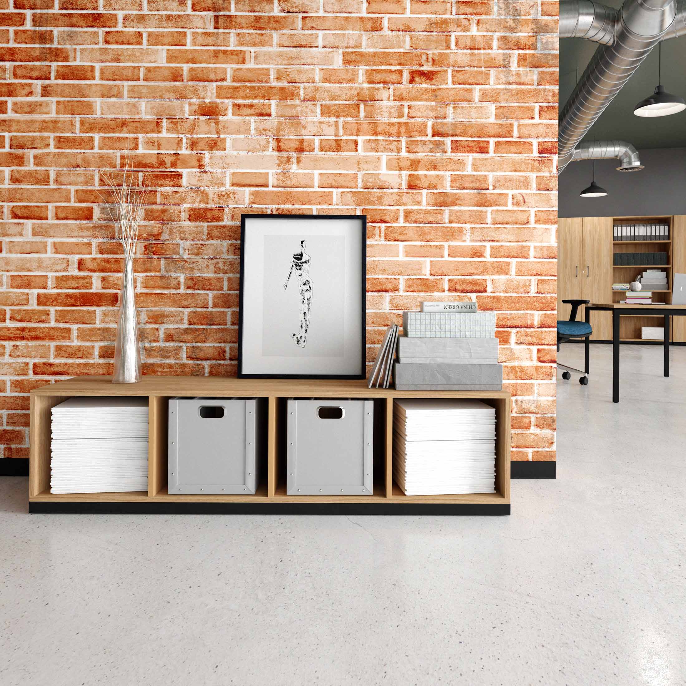 CHOICE Libreria | 1 oh, 1600 x 410 mm, quercia ambra