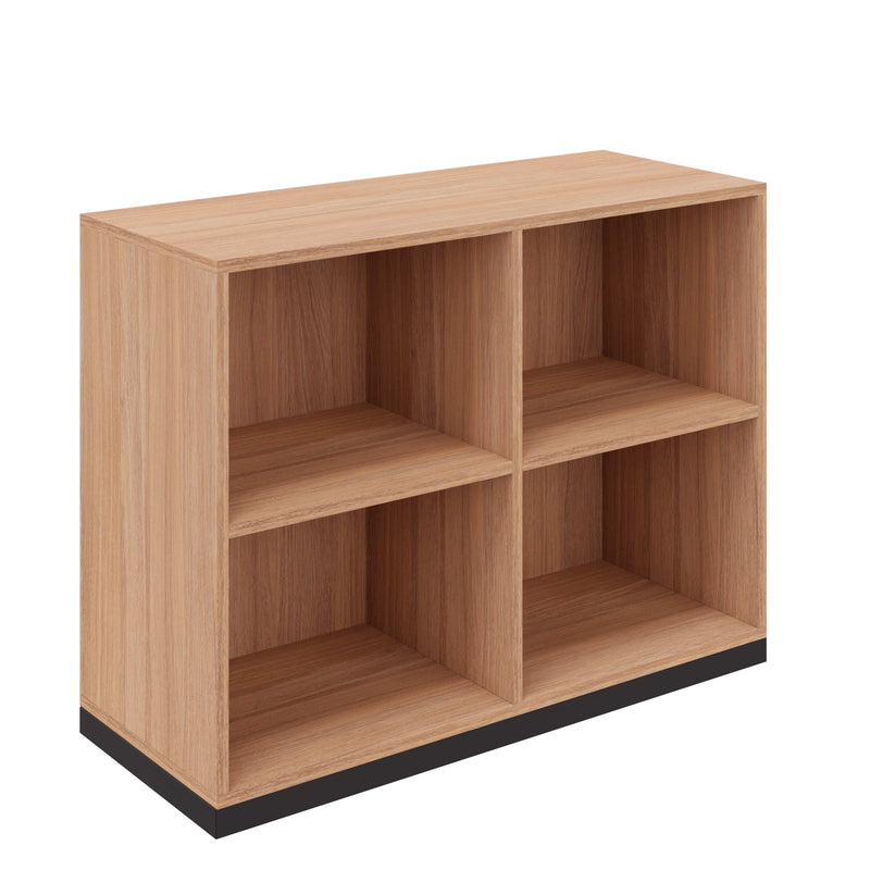 CHOICE Bücherregal | 2 OH, 1000 x 760 mm, Bernsteineiche - 2 Main Image