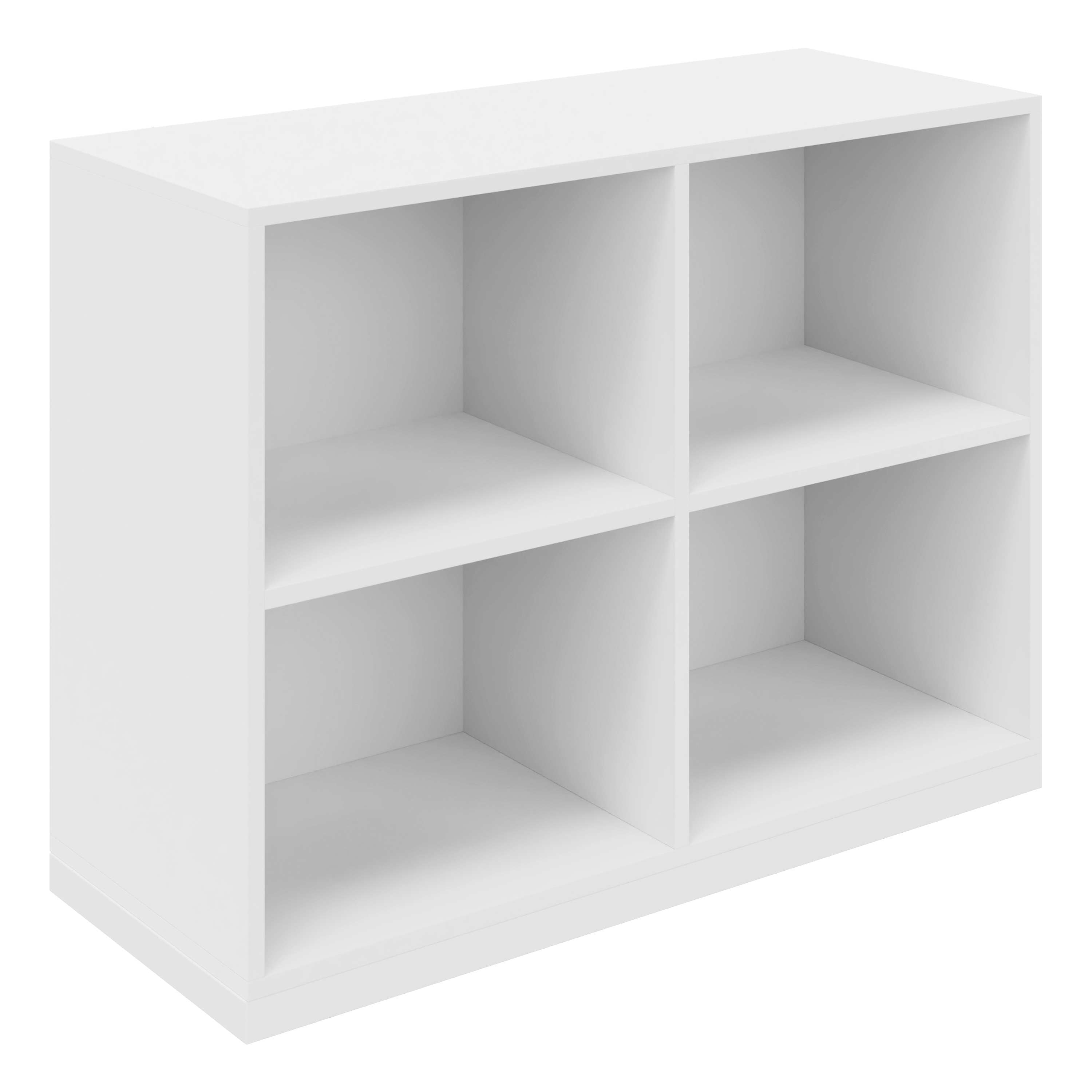 CHOICE Bookcase | 2 Oh, 1000 x 760 mm, white