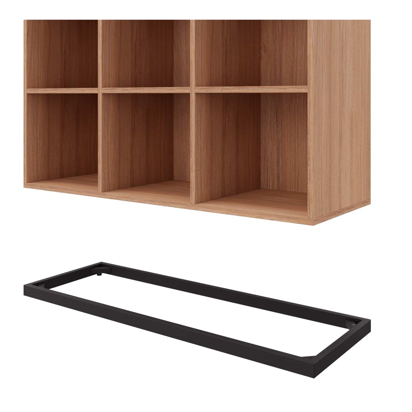 CHOICE bookshelf | 2 OH, 1200 x 760 mm, amber oak