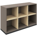 CHOICE Étagère à livres | 2 OH, 1200 x 760 mm, gris cubanite / frêne sable  - 2 Thumbnail Image