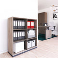 CHOICE Libreria | 3 OH, 1000 x 1115 mm, rovere nordico grigio / grigio cubanite  - 1 Thumbnail Image