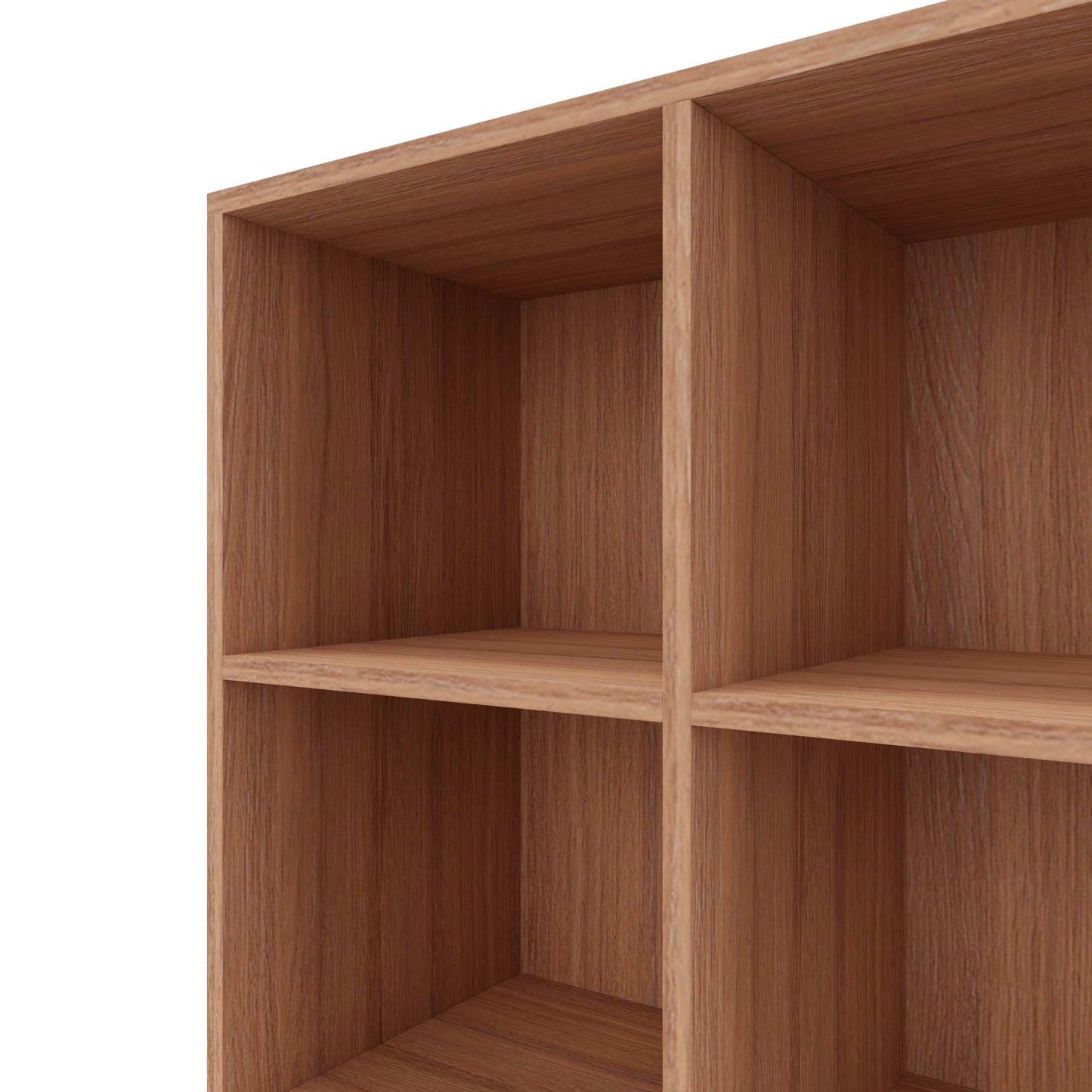 CHOICE bookshelf | 3 OH, 1200 x 1115 mm, amber oak