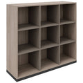 CHOICE Libreria | 3 OH, 1200 x 1115 mm, quercia nordica grigia / grigio cubanite  - 2 Thumbnail Image