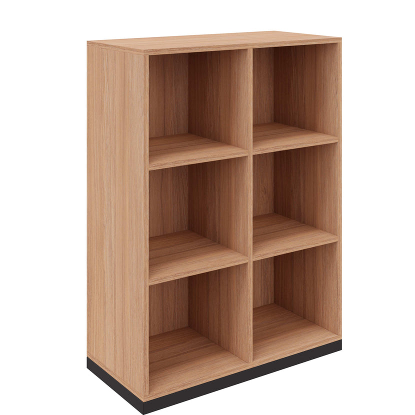 CHOICE bookshelf | 3 OH, 800 x 1115 mm, amber oak
