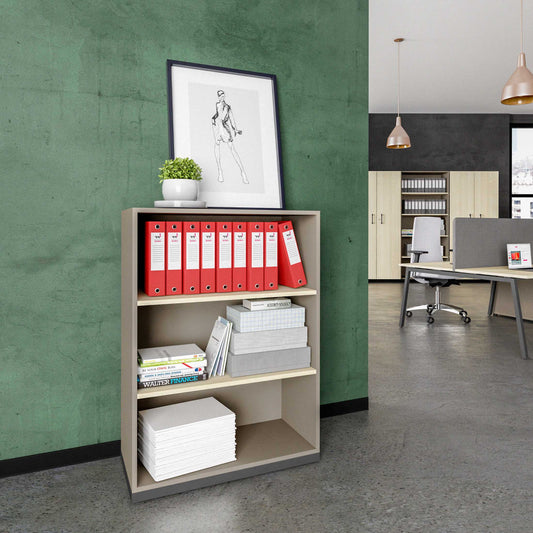 CHOICE Bibliothèque | 3 oh, 800 x 1115 mm, cendres gris / sable cubanite