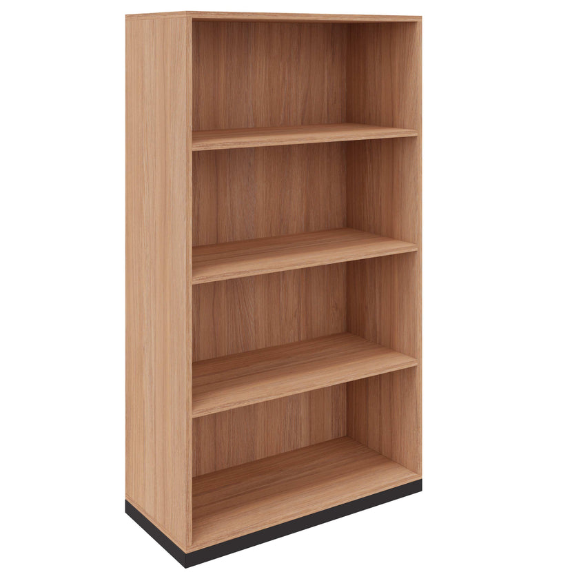 CHOICE bookshelf | 4 OH, 800 x 1465 mm, amber oak