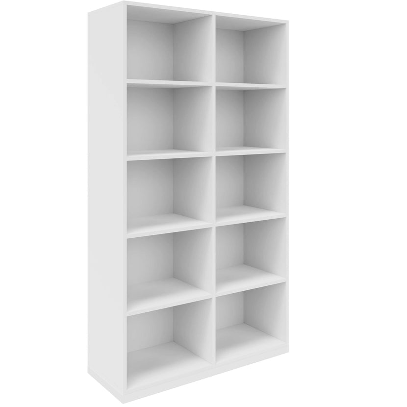 CHOICE Bookcase | 5 Oh, 1000 x 1820 mm, white