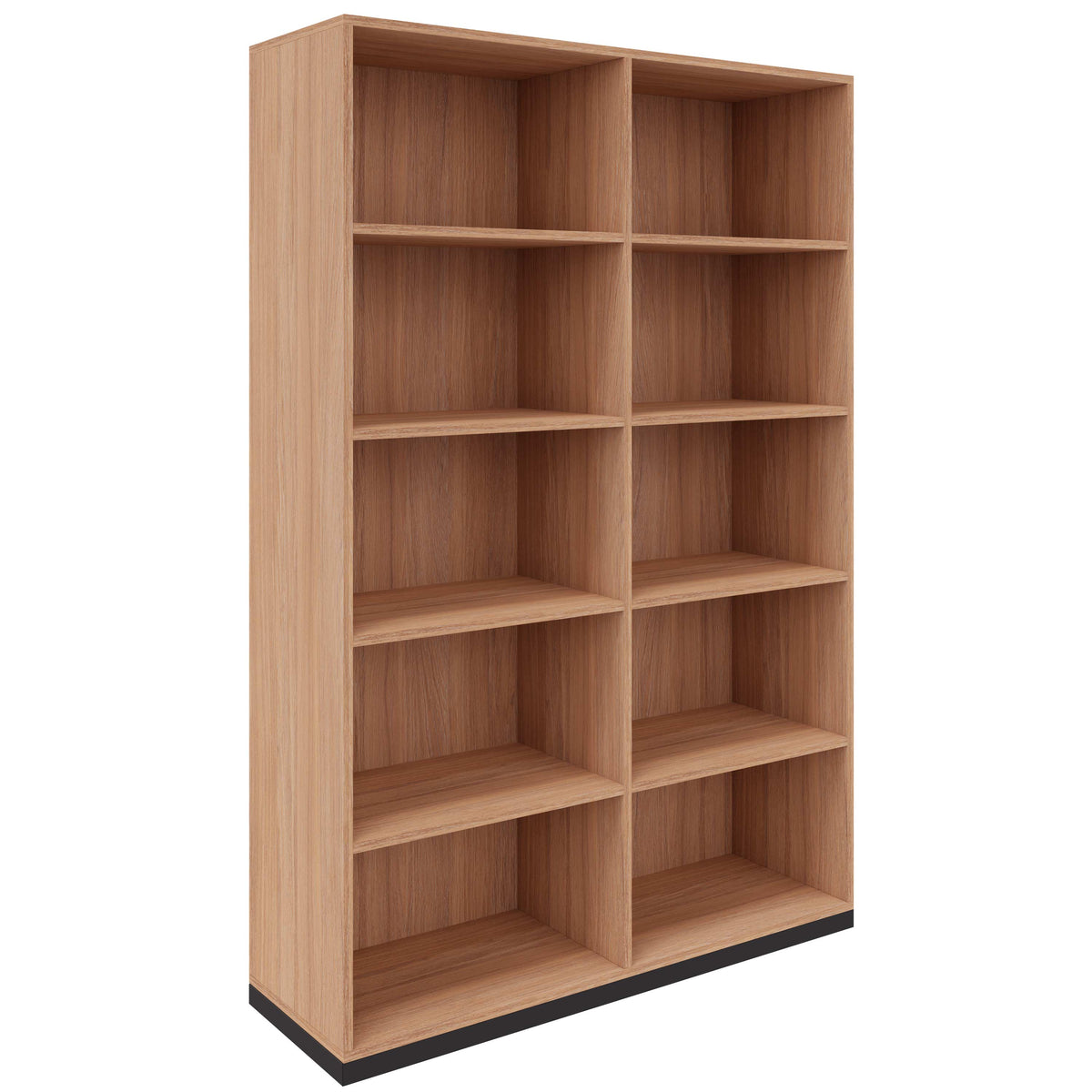 CHOICE bookshelf | 5 OH, 1200 x 1820 mm, amber oak - 2 Lightbox Main Image