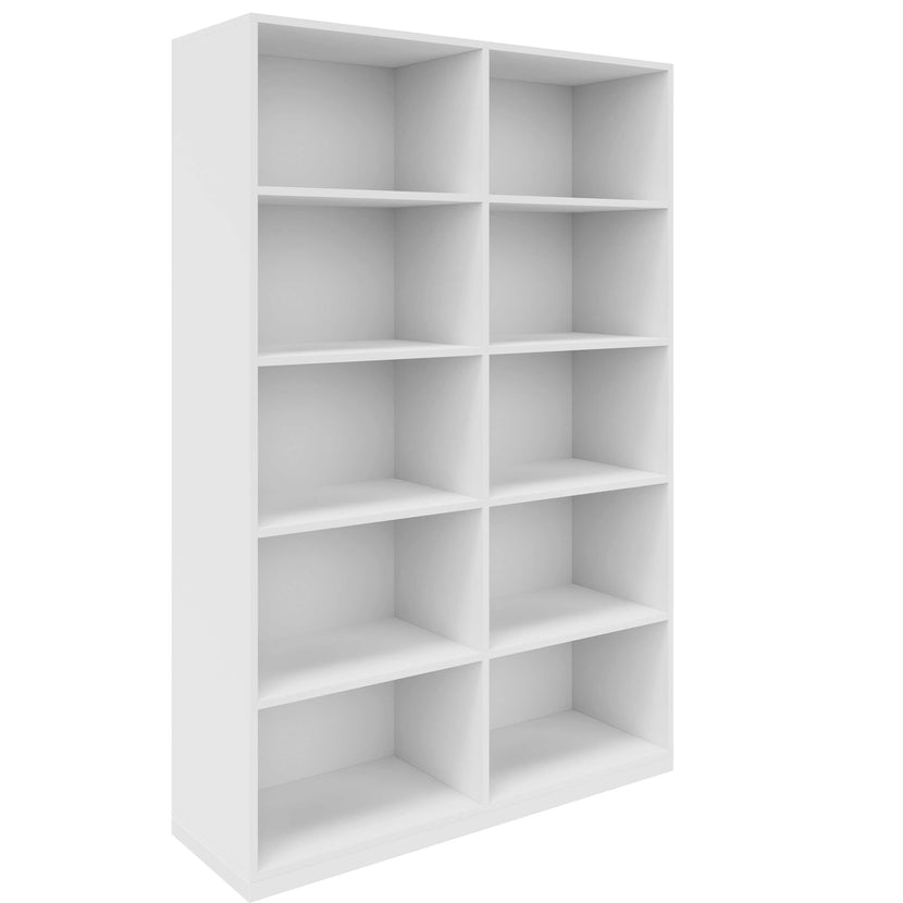 CHOICE Bookcase | 5 Oh, 1200 x 1820 mm, white
