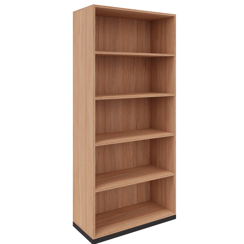 CHOICE bookshelf | 5 OH, 800 x 1820 mm, amber oak