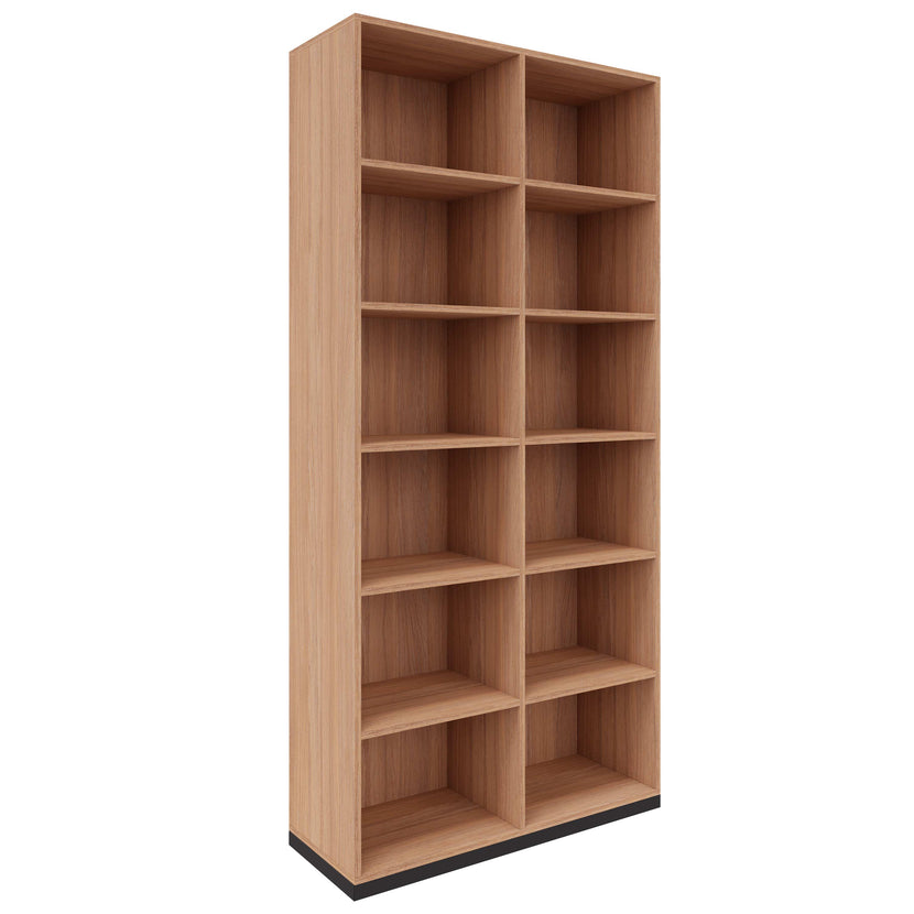 CHOICE bookshelf | 6 OH, 1000 x 2170 mm, amber oak