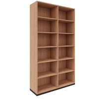 CHOICE bookshelf | 6 OH, 1200 x 2170 mm, amber oak