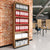 CHOICE bookshelf | 6 OH, 800 x 2170 mm, amber oak