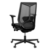 Mesh 6 office swivel chair | Lordosis support, mesh back, black