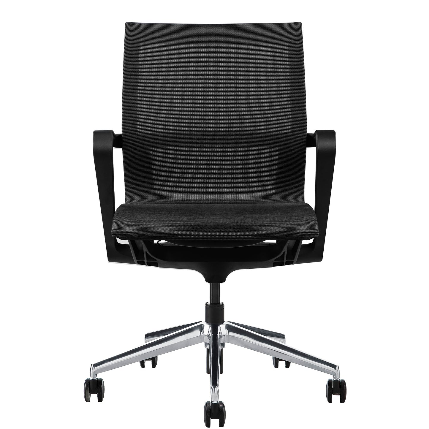 PROV Chaise oscillante de bureau | Retour du réseau respirant, mécanique de rocker, noir