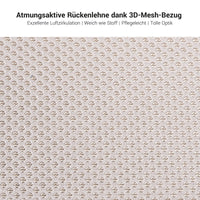 SURF Bürodrehstuhl | Synchronmechanik, 3D-Armlehnen, Braun-Grau / Metallgrau