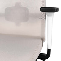 SURF office swivel chair | Synchronous mechanism, 3D armrests, cappuccino / cotton gray