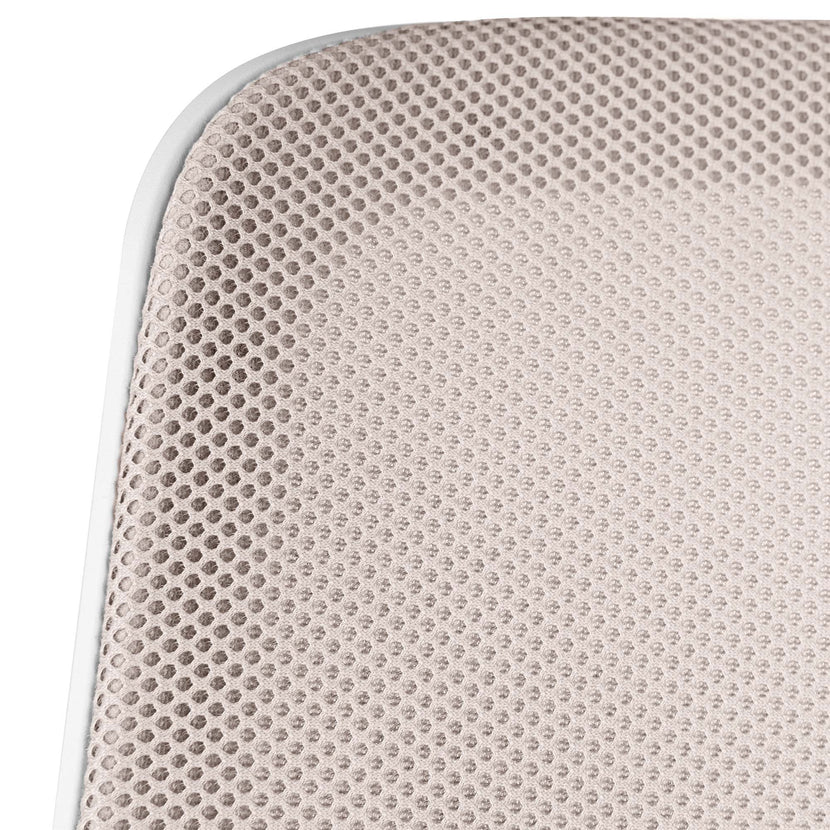 SURF office swivel chair | Synchronous mechanism, 3D armrests, cappuccino / cotton gray