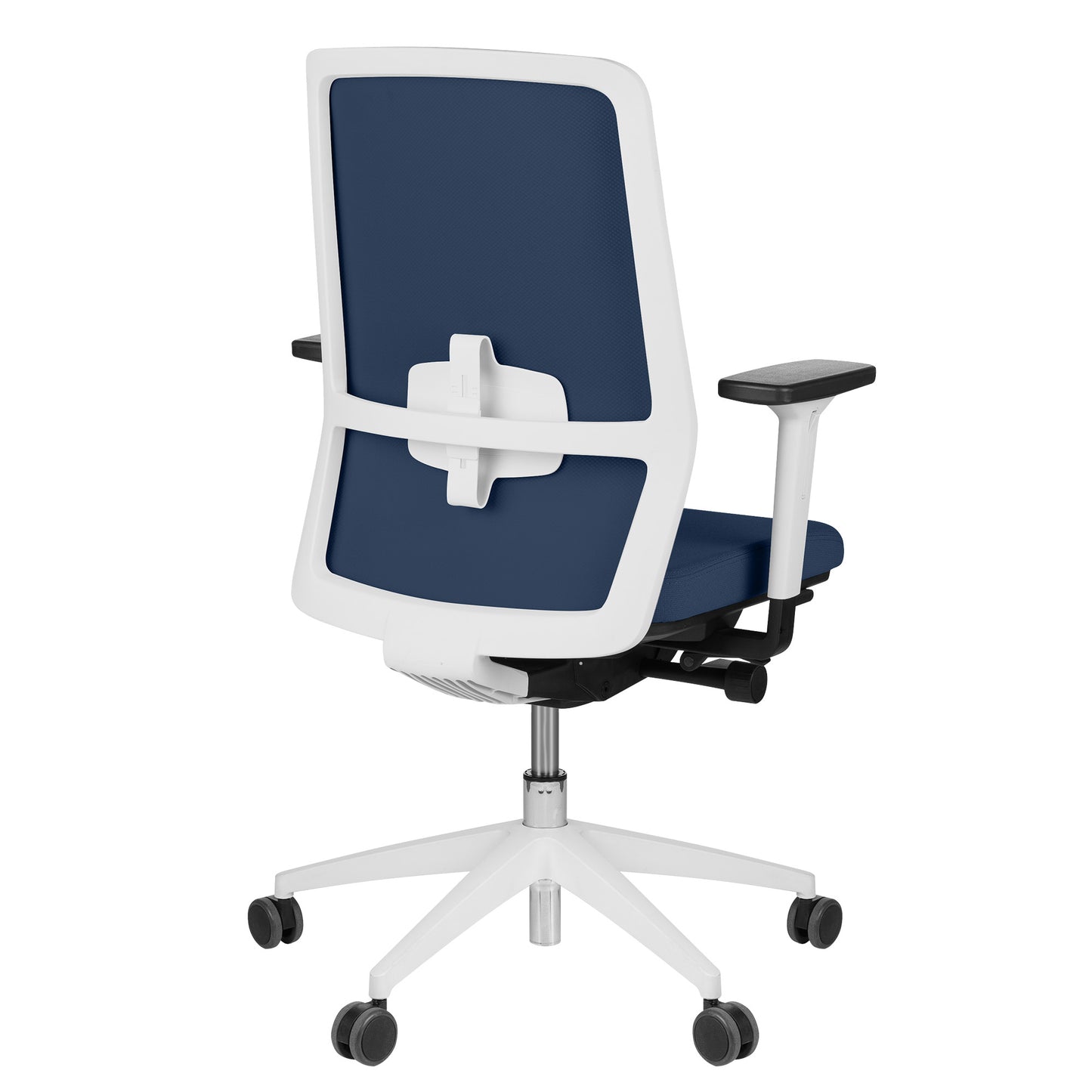 Surf Office Swing Chair | Meccanica sincrona, braccioli 3D, blu scuro / blu di mezzanotte