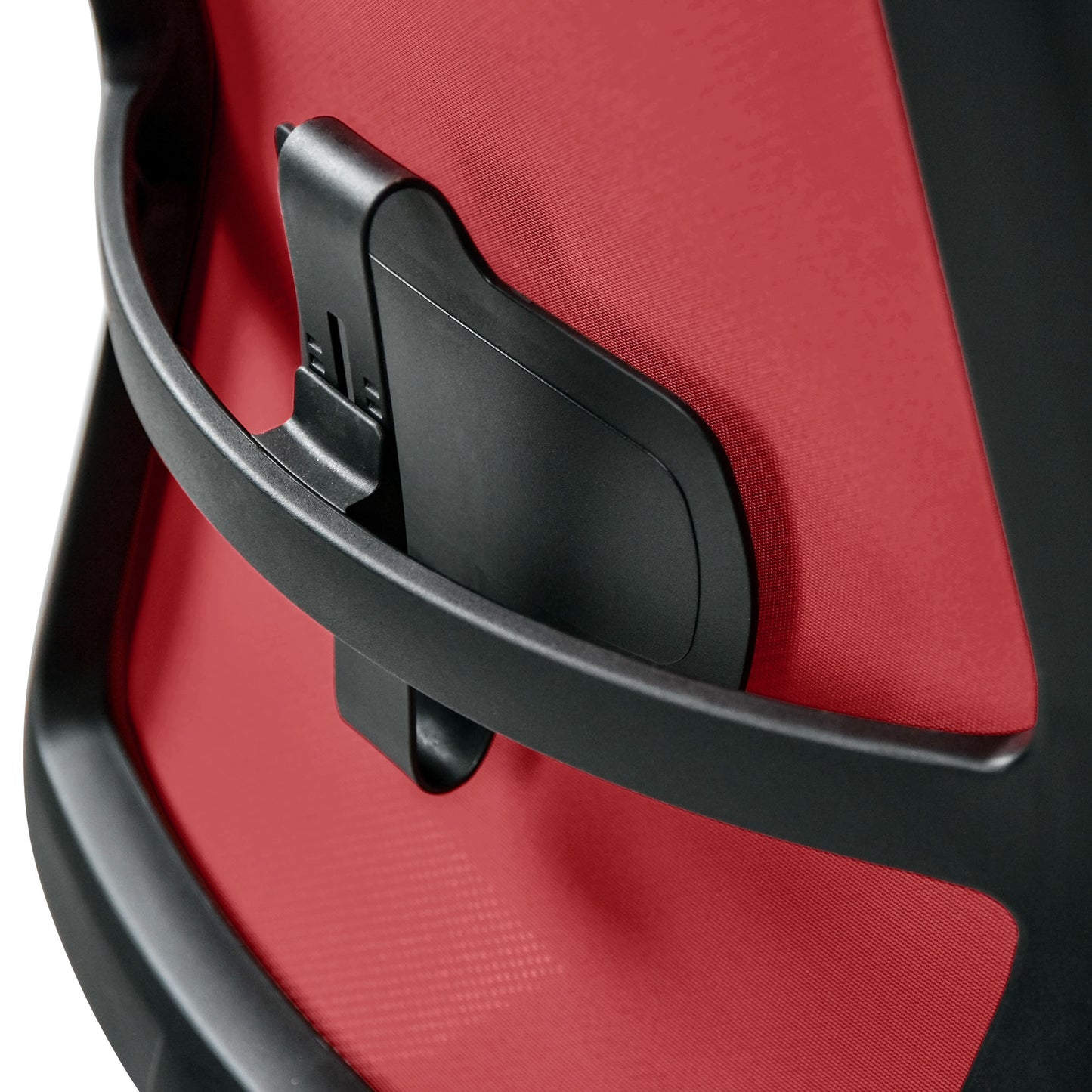 SURF Bürodrehstuhl | Synchronmechanik, 3D-Armlehnen, Rot / Feuerrot