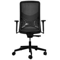 WIND office swivel chair | mesh back, black