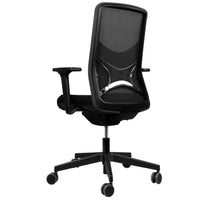 WIND office swivel chair | mesh back, black