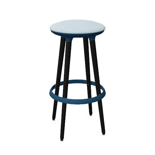 CANNIE Sitzhocker | Sitzhöhe 500 – 790 mm, Massivholz-Gestell