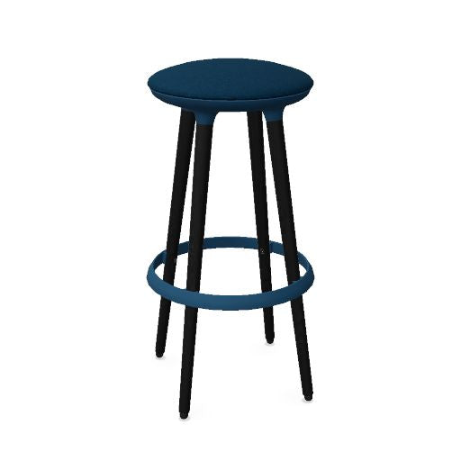 CANNIE Sitzhocker | Sitzhöhe 500 – 790 mm, Massivholz-Gestell