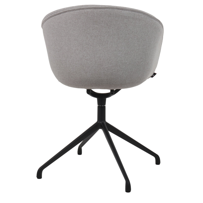 CHARLIE Conference Chair | 4-leg base, swivel, fixed armrests - 4 Main Image