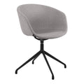Sedia da conferenza CHARLIE | Base a 4 gambe, girevole, braccioli fissi - 1 Thumbnail Image