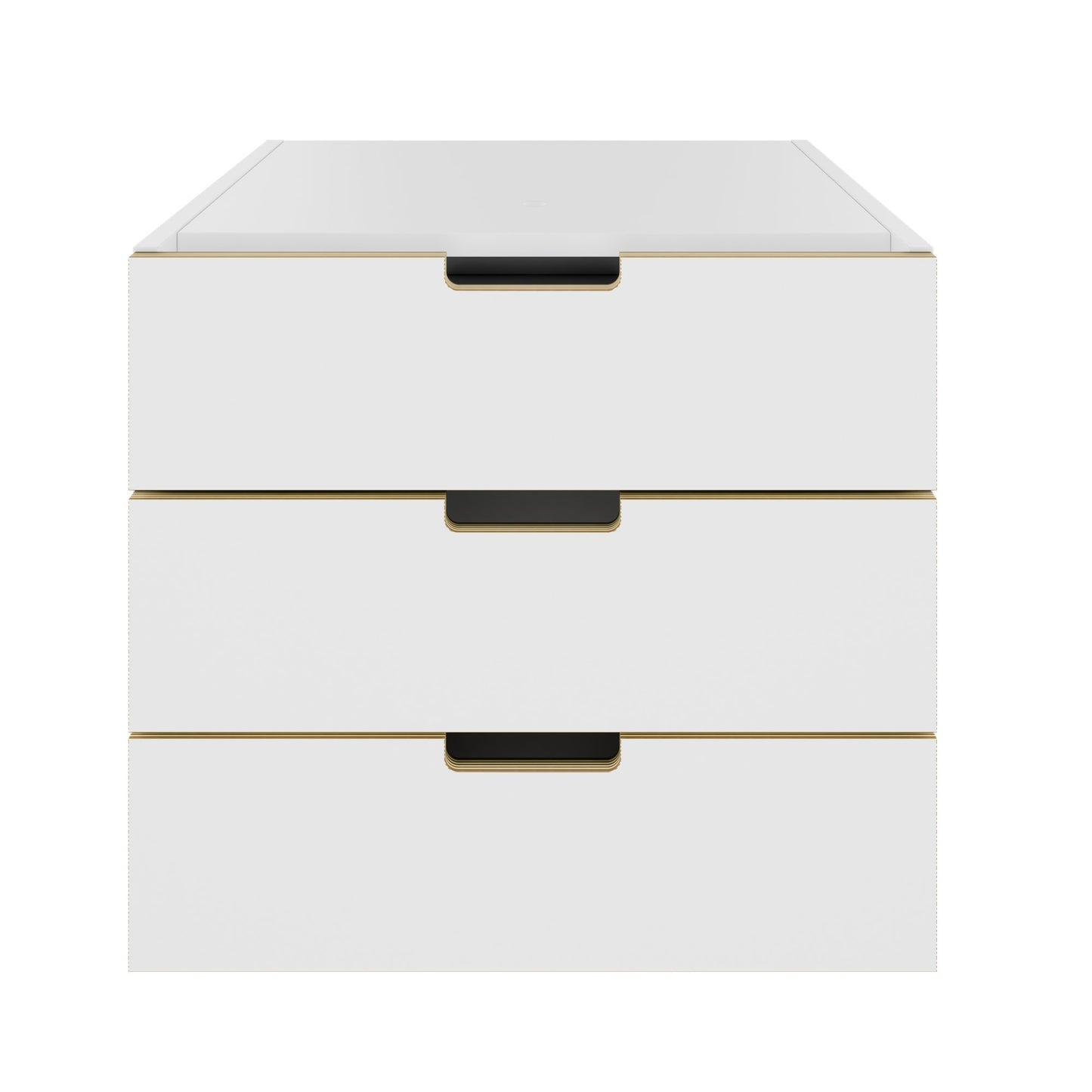 Meuble à tiroirs CHOICE | 370 x 305 mm, blanc