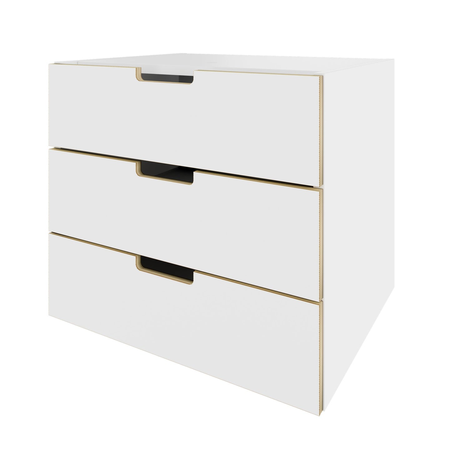 Meuble à tiroirs CHOICE | 370 x 305 mm, blanc