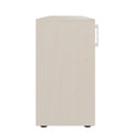 Armadio con ante scorrevoli CHOICE | 2 OH, 1600 x 740 mm, acero / bianco - 4 Thumbnail Image