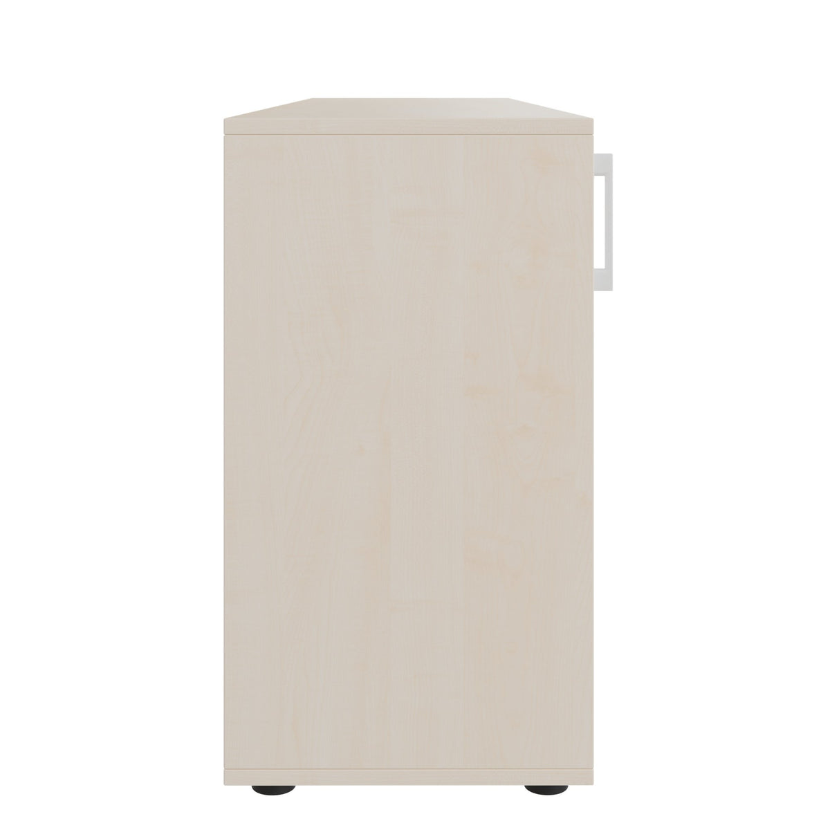 Armadio con ante scorrevoli CHOICE | 2 OH, 1600 x 740 mm, acero / bianco - 4 Lightbox Main Image