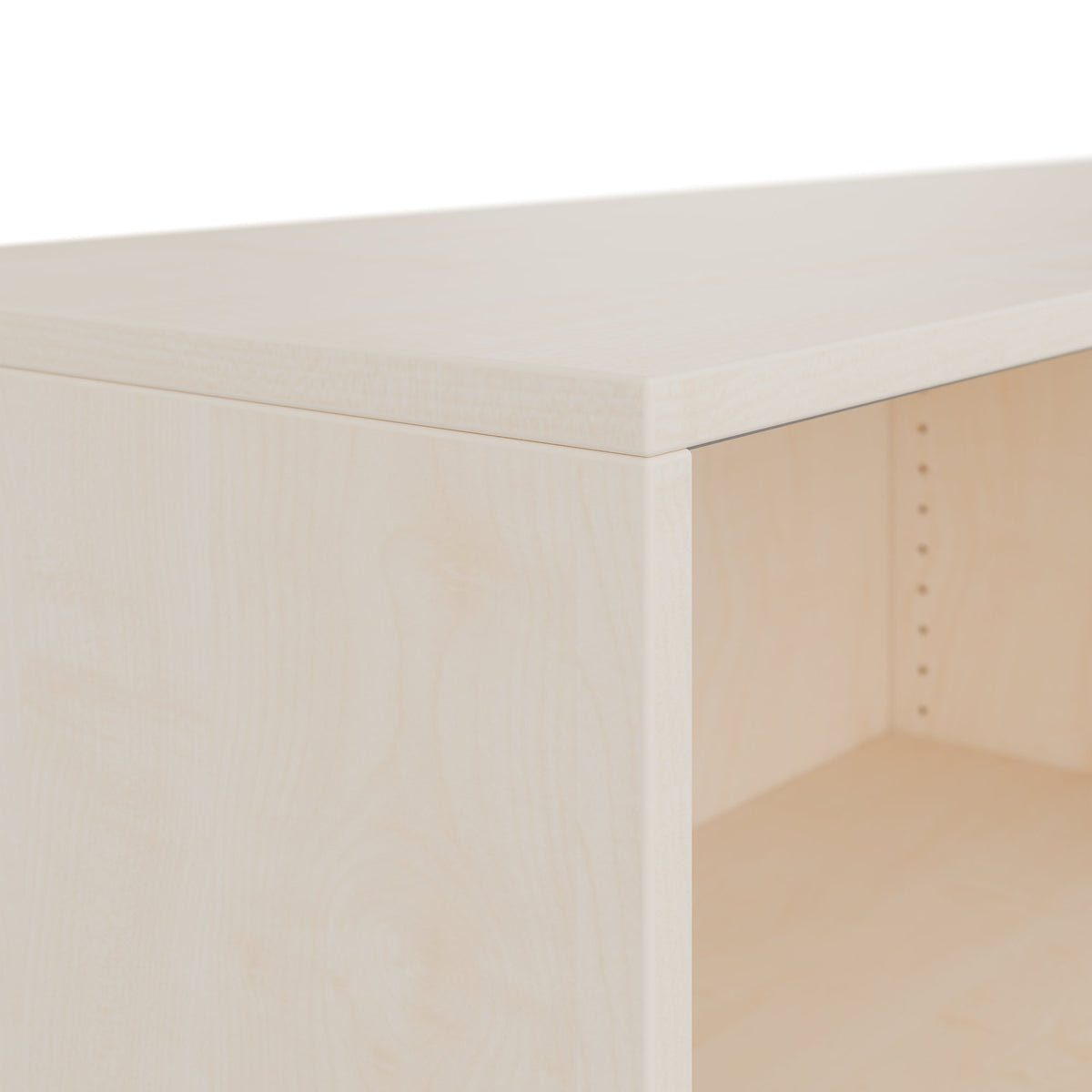 Armadio con ante scorrevoli CHOICE | 2 OH, 1600 x 740 mm, acero / bianco - 8 Lightbox Main Image