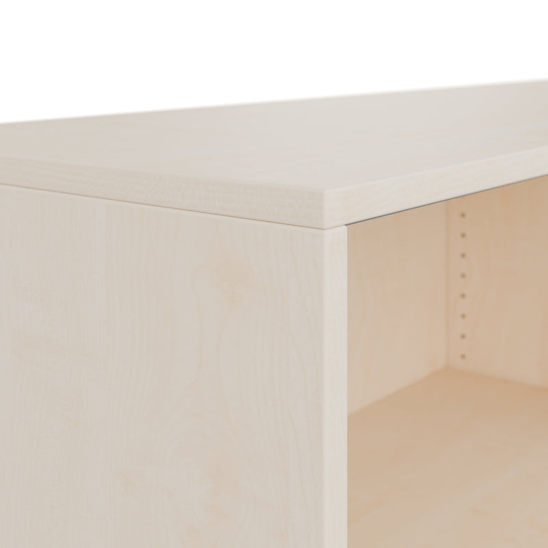 Armadio con ante scorrevoli CHOICE | 2 OH, 1600 x 740 mm, acero / bianco - 8 Main Image