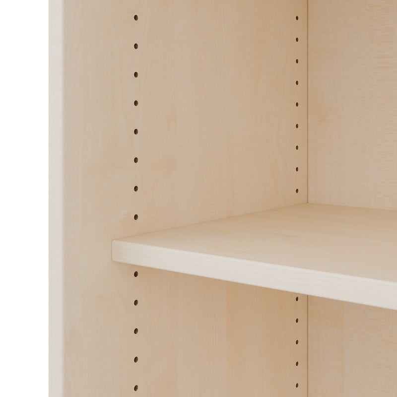 Armadio con ante scorrevoli CHOICE | 2 OH, 1600 x 740 mm, acero / bianco - 9 Main Image