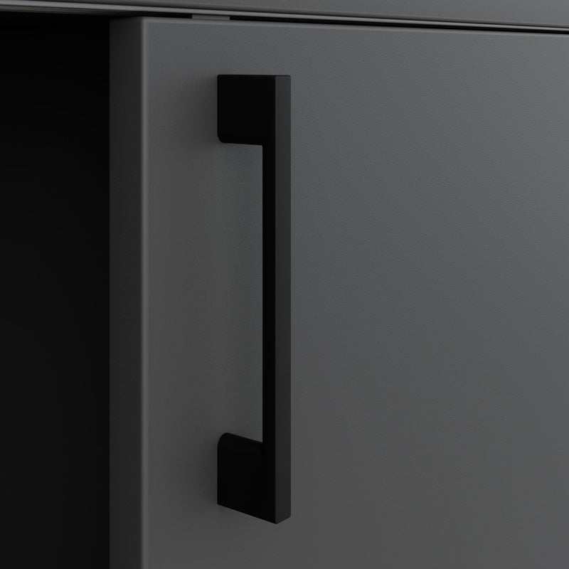 Armadio con ante scorrevoli CHOICE | 2 OH, 1600 x 740 mm, antracite - 6 Main Image