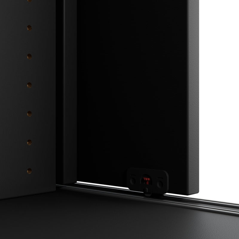 Armadio con ante scorrevoli CHOICE | 2 OH, 1600 x 740 mm, antracite - 10 Main Image