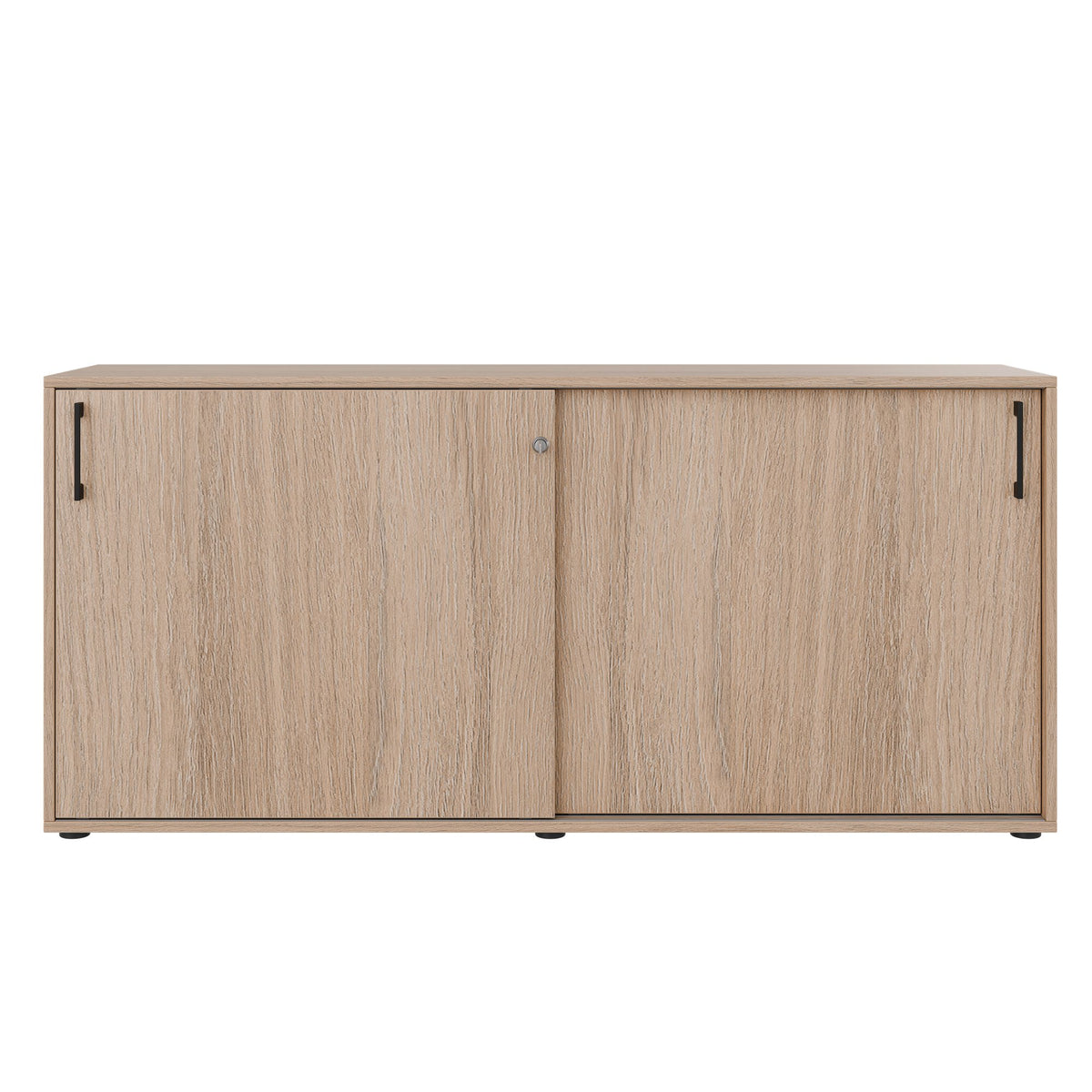 CHOICE Schiebetürenschrank | 2 OH, 1600 x 740 mm, Bernsteineiche - 3 Lightbox Main Image