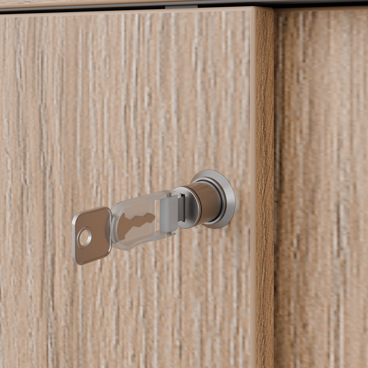 Armadio con ante scorrevoli CHOICE | 2 ripiani superiori, 1600 x 740 mm, rovere ambra