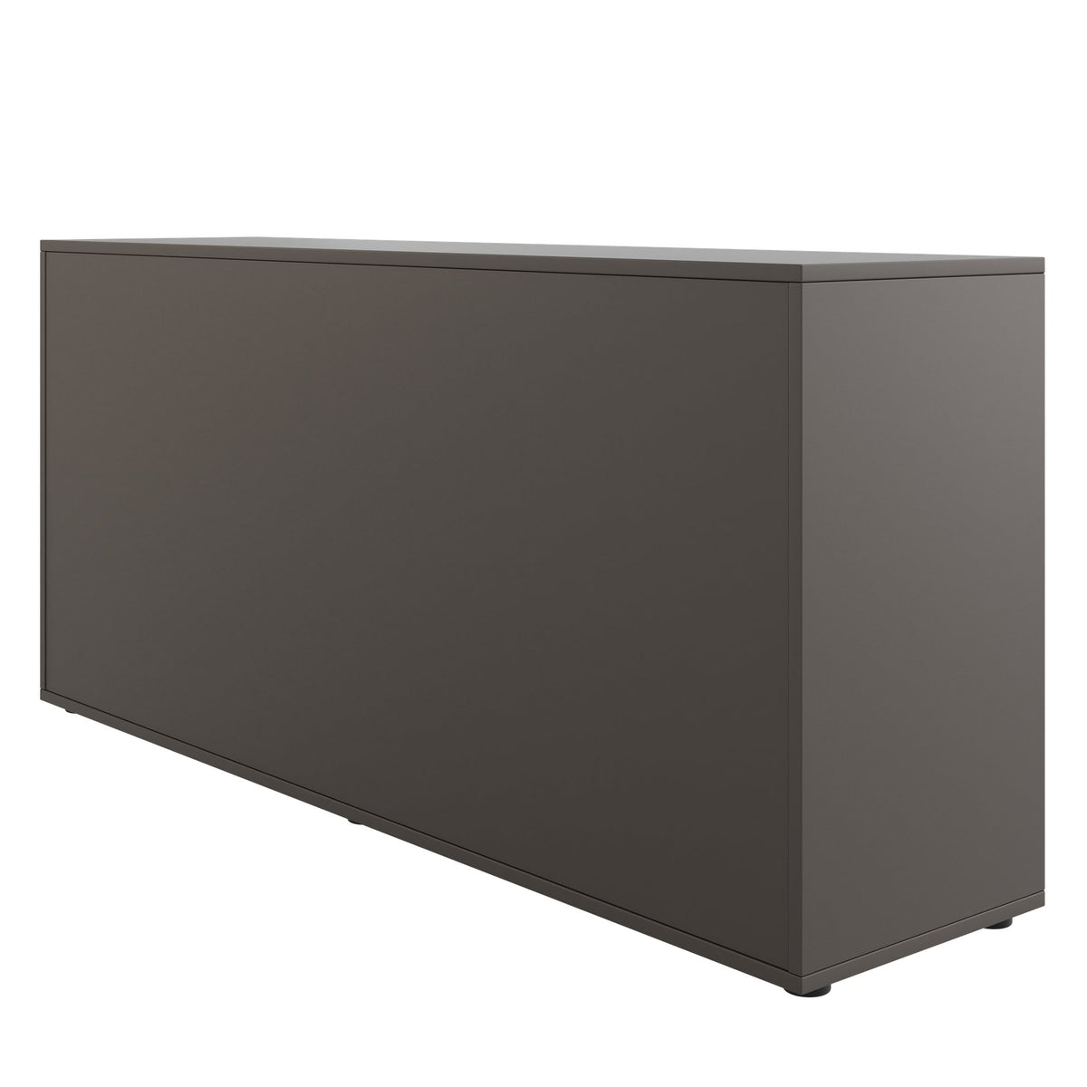 CHOICE sliding door wardrobe | 2 OH, 1600 x 740 mm, Cubanite gray - 5 Lightbox Main Image