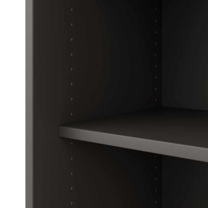 CHOICE sliding door wardrobe | 2 OH, 1600 x 740 mm, Cubanite gray - 9 Main Image