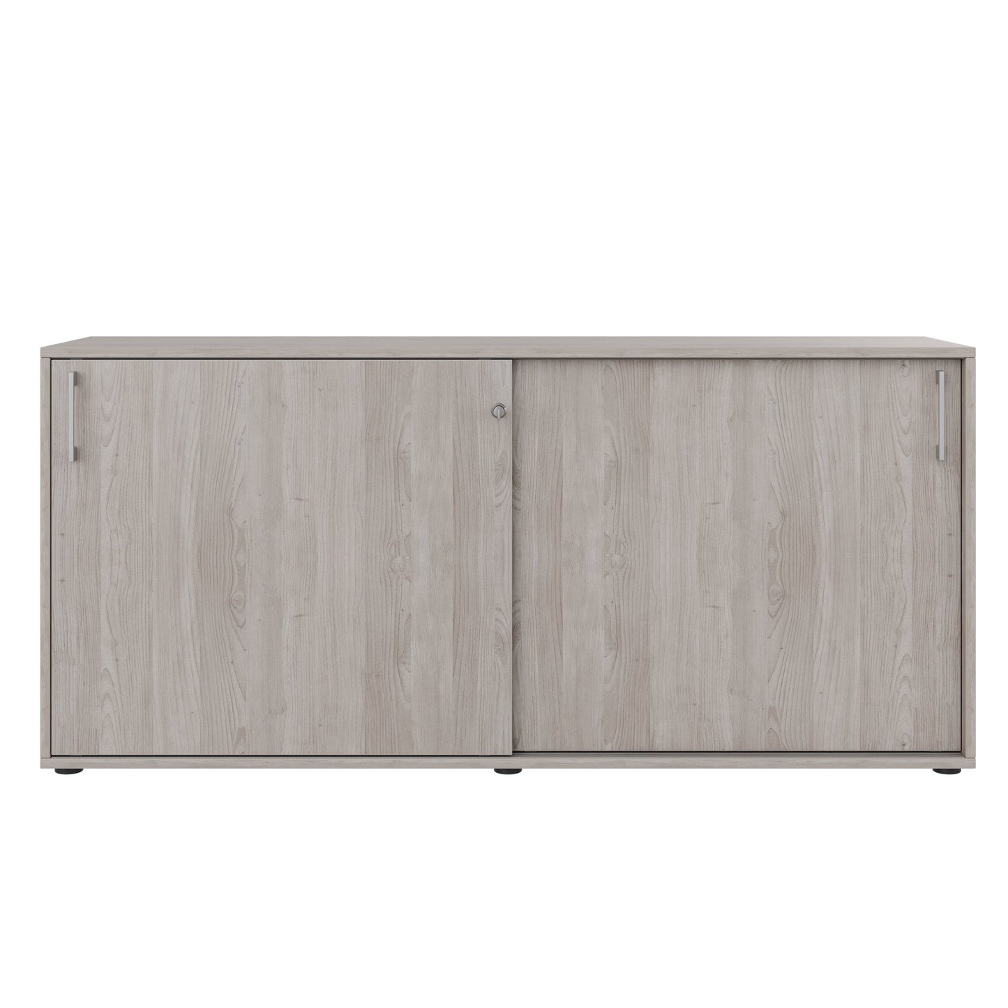 CHOICE Schiebetürenschrank | 2 OH, 1600 x 740 mm, Nordeiche grau