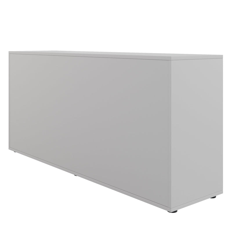 Armadio con ante scorrevoli CHOICE | 2 OH, 1600 x 740 mm, grigio perla - 5 Main Image