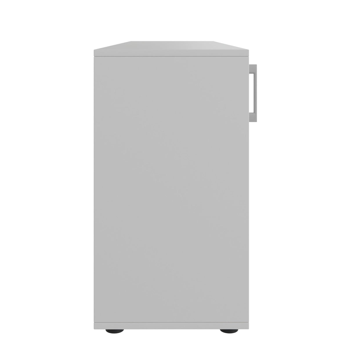 Armadio con ante scorrevoli CHOICE | 2 OH, 1600 x 740 mm, grigio perla - 4 Lightbox Main Image
