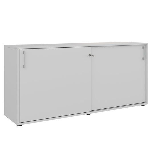 CHOICE Schiebetürenschrank | 2 OH, 1600 x 740 mm, Perlgrau